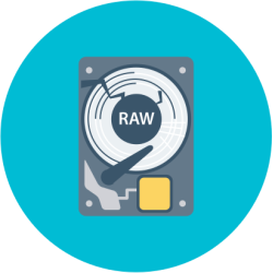 Восстановление RAW диска, флешки, карты памяти