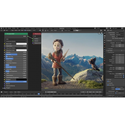 Установка Blender