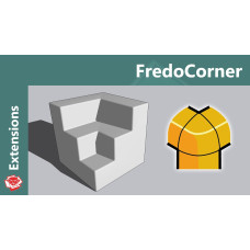 Установка плагина Fredo6 FredoCorner для SketchUp